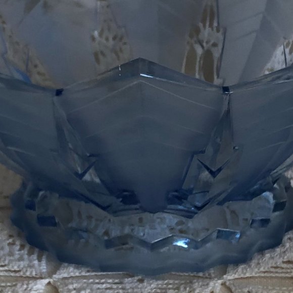 Very  Rare  Large Brockwitz  Art Deco  Centerpiece Bowl 1930's - Picture 7 of 12